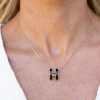 Jewelry * | Quick Delivery B+W Studio Reagan Necklace- Black Accessories