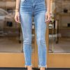 Trending * | Quick Delivery Vervet Vera Jeans Bottoms