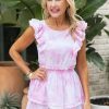 Clothing * | Top Sellers Quinn Dress- Pink By Bb Dakota