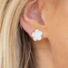 Jewelry * | Shoping * Aubrey Flower Stud Earrings Accessories