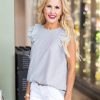 Clothing * | Classical Hailey & Co Michaela Top Tops