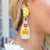 Jewelry * | Cheap Wona Trading Topo Earrings Lemon Summer Of Color