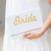 Accessories * | Excellent La Chic Designs Bridal Edit Bride Clutch