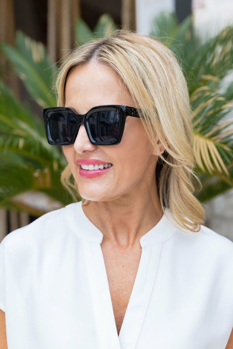 Accessories * | Top Sellers * Nicolette Sunglasses- Black Accessories