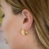 Jewelry * | Cheaper Fame Best Dressed Guest Abby Hoop Earrings