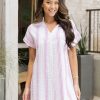 Trending * | Hot Sale Solution Gentry Dress- Pink