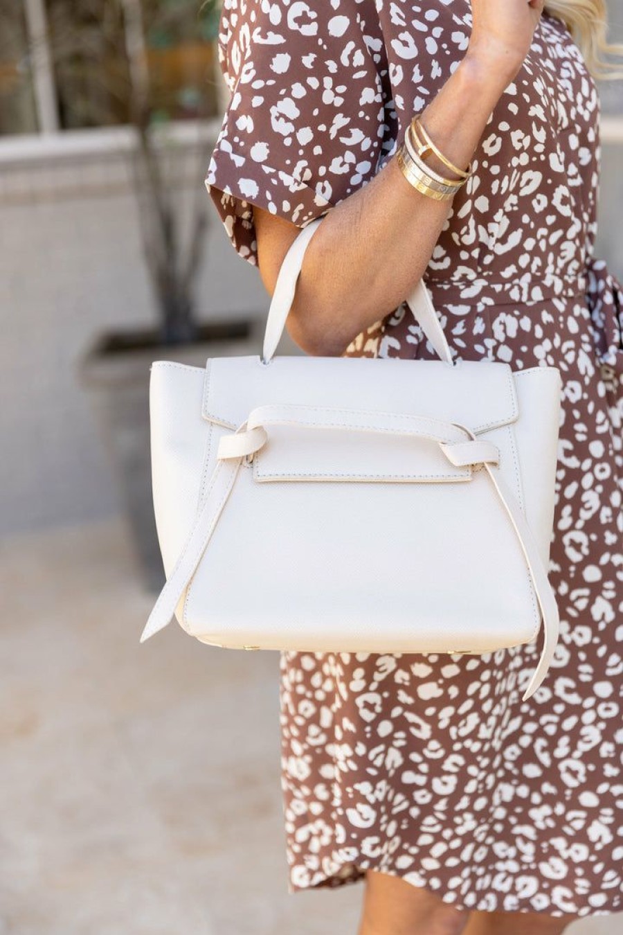 Accessories * | Classical * Best Dressed Guest Celeste Bag- White