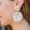 Jewelry * | Hot Sale Avenue Zoe Edith Earrings- Nude